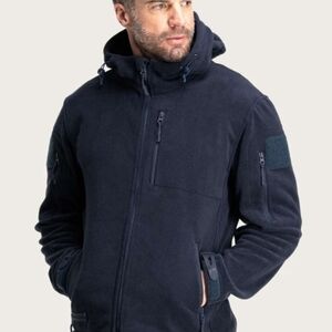 Baerskin Tactical Fleece Zip-Up Jacket Dark Blue Sz XL NWT